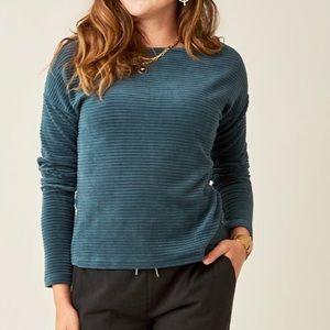Carve Designs Annalise Top : Teal